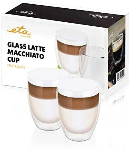 LATTE MACCHIATO stiklinės ETA418193020 2 x 350 ml