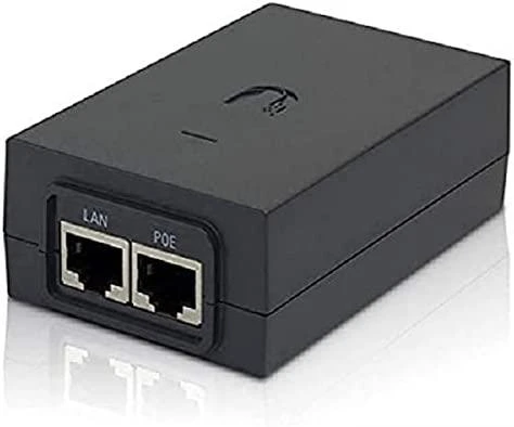 UBIQUITI POE-24-24W Ubiquiti PoE-24 pasyvus PoE adapteris EU, 24V 1A, įžeminimas / ESD apsauga, 24W
