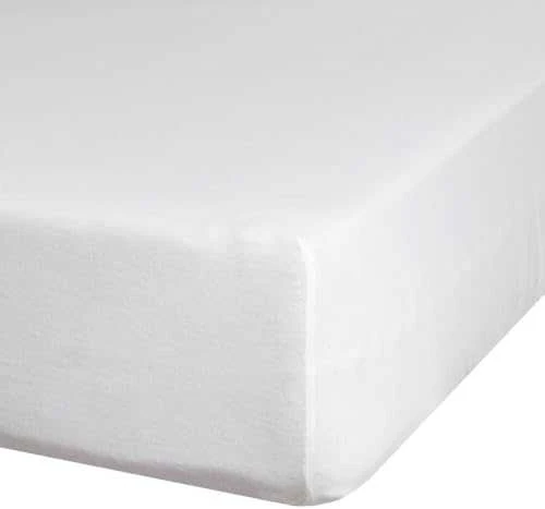 Eurofirany DESIGN 91 Medvilninė paklodė su guma JERSEY, 140X200+30CM, 125 g/m2 , spalva: balta