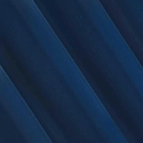 Naktinė užuolaida Eurofirany RITA iš lygaus audinio, 140X250 cm kilpos / ratukai, spalva: tamsiai mėlyna