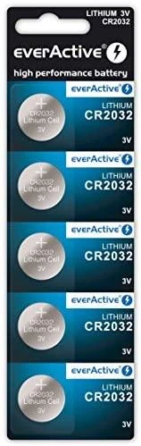 EVERACTIVE CR20325BL LITIO AKUMULIATORIŲ LIZDINĖ PLOKŠTELĖ - 5 Vnt.