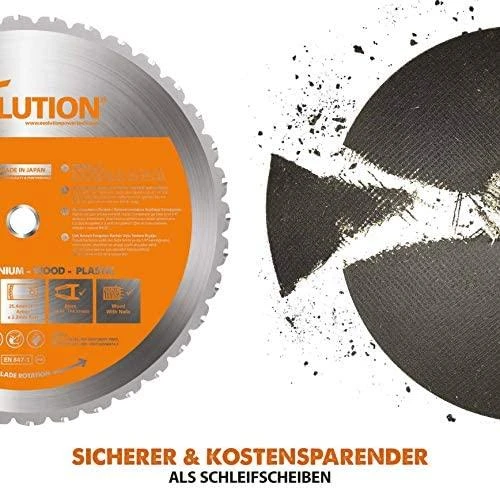Diskinis pjūklas Evolution R355CPS; 355 mm; 2200 W