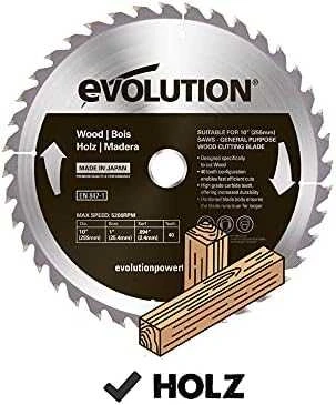 Pjovimo diskas Evolution EVO-255-40-D; 255 mm; Z40