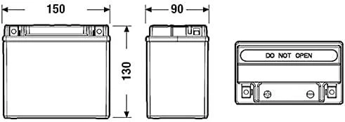EXIDE EK111 11Ah AGM akumuliatorius