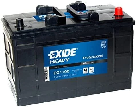 Exide Heavy 110Ah akumuliatorius su rankenomis