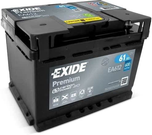 Exide Premium 61Ah akumuliatorius