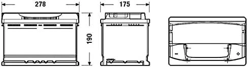 EXIDE Premium EA770 77Ah 760A (EN) akumuliatorius