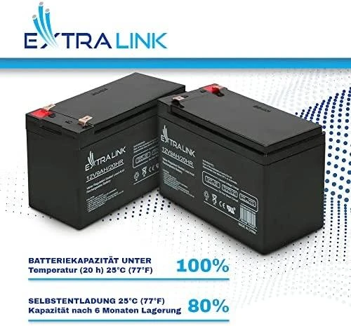 EXTRALINK akumuliatoriaus akumuliatorius AGM 12V 9AH