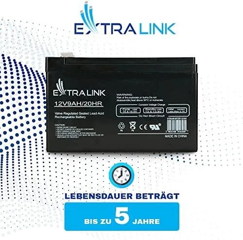 EXTRALINK akumuliatoriaus akumuliatorius AGM 12V 9AH