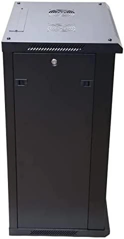 EXTRALINK 22U 600X600 stovima spintelė juodas