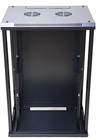 EXTRALINK 22U 600X600 stovima spintelė juodas