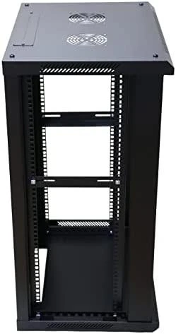 EXTRALINK 22U 600X600 stovima spintelė juodas