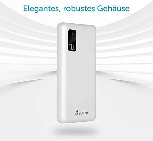 Atsarginis maitinimo šaltinis ("Power Bank") Atsarginis maitinimo šaltinis ("Power Bank") Extralink EPB-098W 10000mAh 5V