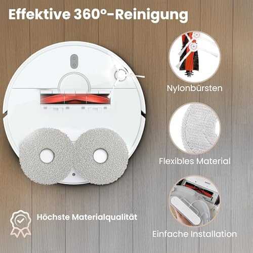 Extralink Šepečiai, voleliai, filtrai, šluostės, maišeliai Xiaomi dulkių siurbliams robotams S10+ X10+ X20  bei Dreame S10 Pro