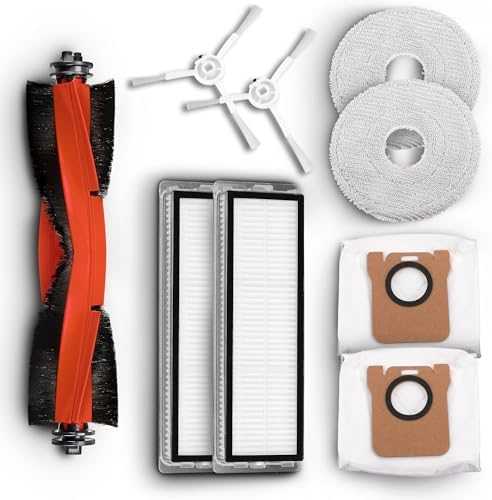 Extralink Šepečiai, voleliai, filtrai, šluostės, maišeliai Xiaomi dulkių siurbliams robotams S10+ X10+ X20  bei Dreame S10 Pro