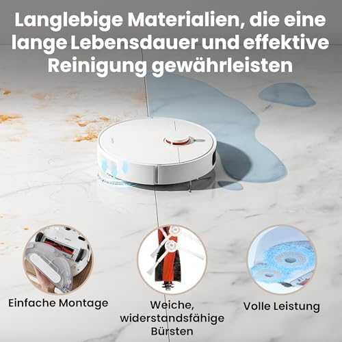 Extralink Šepečiai, voleliai, filtrai, šluostės, maišeliai Xiaomi dulkių siurbliams robotams S10+ X10+ X20  bei Dreame S10 Pro