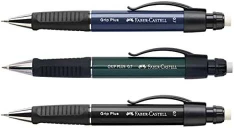 Pieštukas Faber-Castell GRIP Plus 1307, 0.7mm, automatinis, mėlynos spalvos korpusas