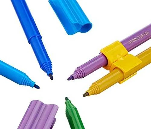 Flomasteriai Faber-Castell CONNECTOR Truck, 33 spalvos