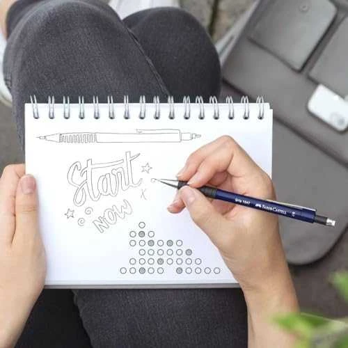 Automatinis pieštukas Faber-Castell Grip 1345, 0.5mm, juodos spalvos korpusas