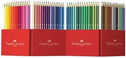 Spalvoti pieštukai Faber-Castell Castle, 60 spalvų