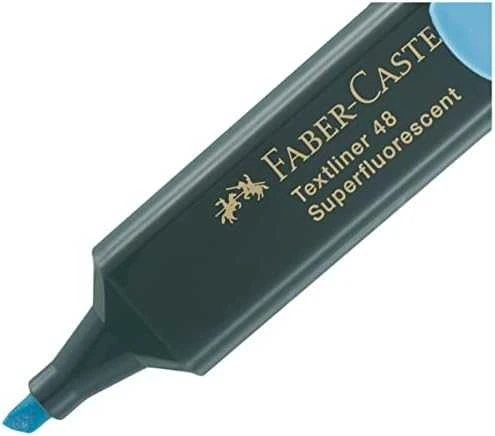 Žymeklis tekstui Faber-Castell, 1-5 mm, kirsta galvutė, mėlynas 1212-305