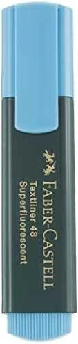 Žymeklis tekstui Faber-Castell, 1-5 mm, kirsta galvutė, mėlynas 1212-305