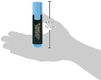 Žymeklis tekstui Faber-Castell, 1-5 mm, kirsta galvutė, mėlynas 1212-305