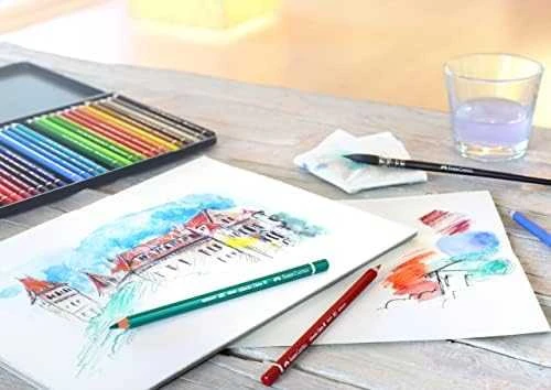 Spalvoti akvareliniai pieštukai Faber-Castell Albrecht Dürer, 36 spalvų