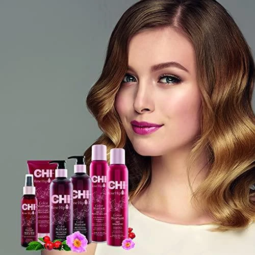 Farouk Systems Dažytų plaukų kondicionierius CHI Rose Hip Oil Conditioner 340 ml