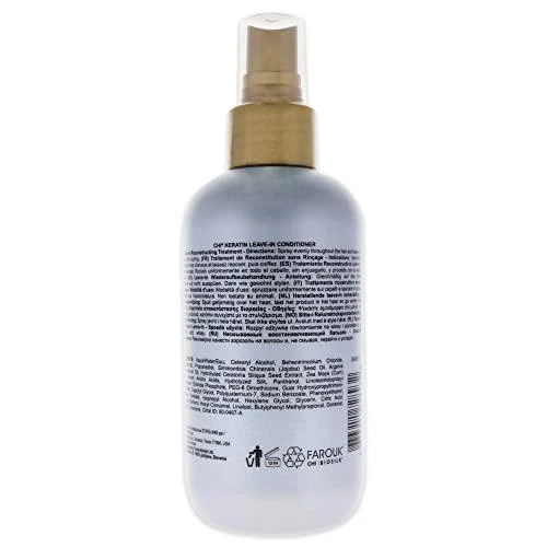 Nenuskalaujamas pažeistų plaukų kondicionierius su keratinu CHI Keratin Leave-in Conditioner 177 ml