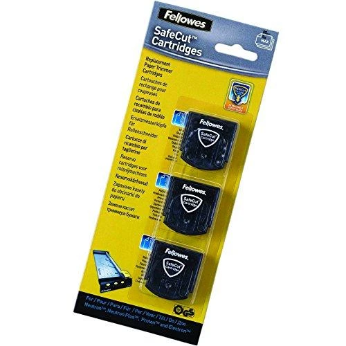 Keičiamos pjaustyklių kasetės Fellowes SafeCut, 3 stilių 0503-014
