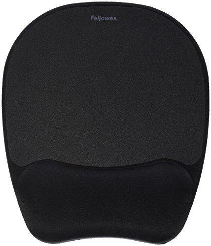 Kilimėlis pelei gelinis su atrama riešui Fellowes Memory Foam, juodas 0407-018