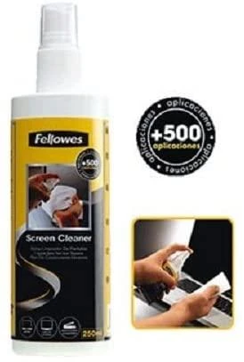 Valiklis Skystis monitoriaus valymui Fellowes, 250 ml