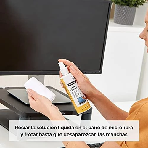 Valiklis Skystis monitoriaus valymui Fellowes, 250 ml