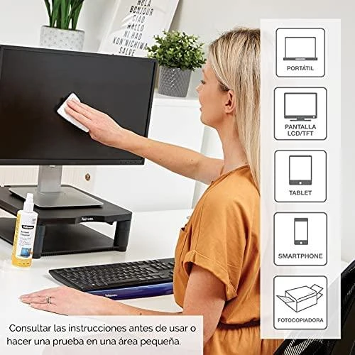 Valiklis Skystis monitoriaus valymui Fellowes, 250 ml