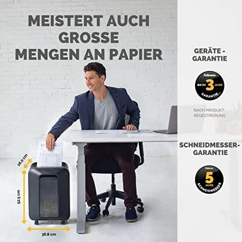Fellowes Powershred popieriaus naikiklis LX201 juodas