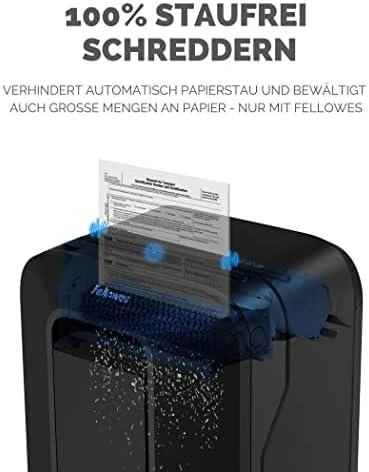 Fellowes Micro-Cut | LX200 | Juodas | Popieriaus smulkinimas | Kreditinių kortelių smulkinimas | Tradicinis