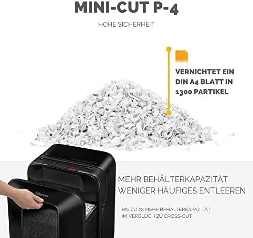 Fellowes Micro-Cut | LX200 | Juodas | Popieriaus smulkinimas | Kreditinių kortelių smulkinimas | Tradicinis
