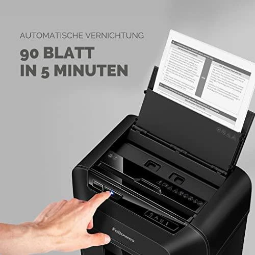 Fellowes AutoMAX 90M smulkintuvas su įjungimo mygtuku