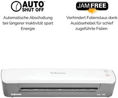 Fellowes Ion A3 laminatorius | Baltas