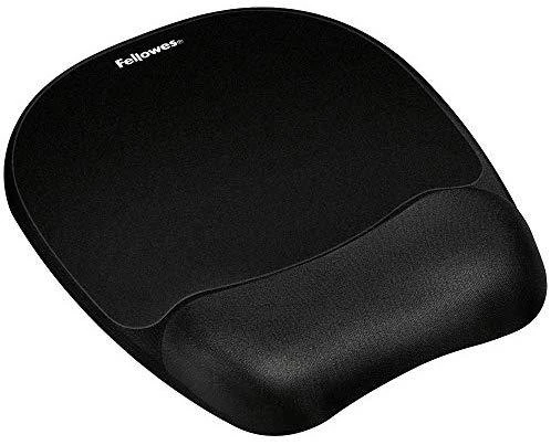 Kilimėlis pelei gelinis su atrama riešui Fellowes Memory Foam, juodas 0407-018