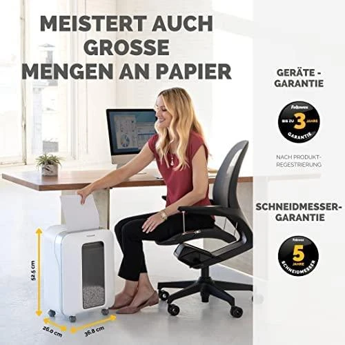 Fellowes Powershred popieriaus naikiklis LX201 baltas