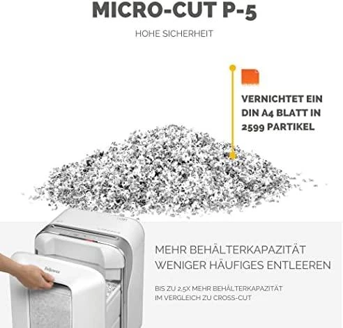 Fellowes Powershred popieriaus naikiklis LX201 baltas