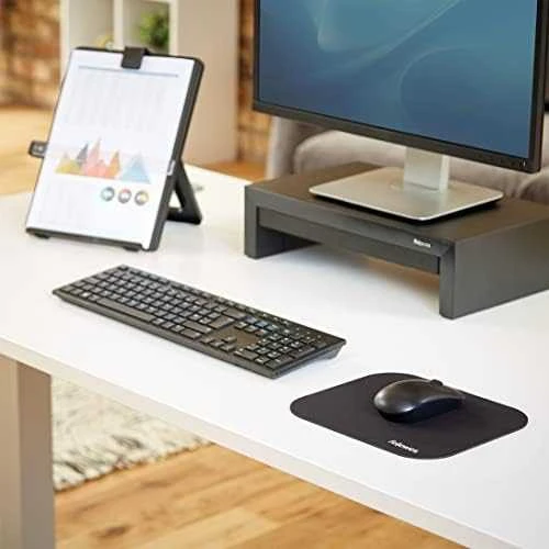 Fellowes Pelės kilimėlis Premium 20,32x22,86cm juodas