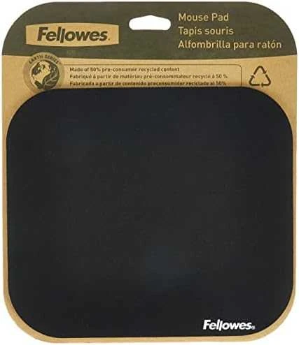Fellowes Pelės kilimėlis Premium 20,32x22,86cm juodas