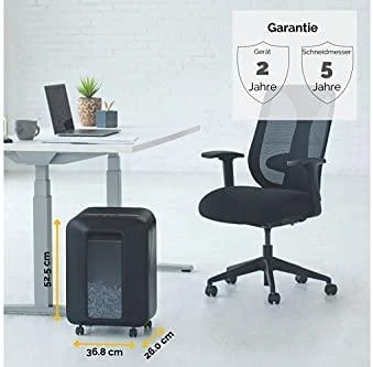 Fellowes Micro-Cut | LX200 | Juodas | Popieriaus smulkinimas | Kreditinių kortelių smulkinimas | Tradicinis