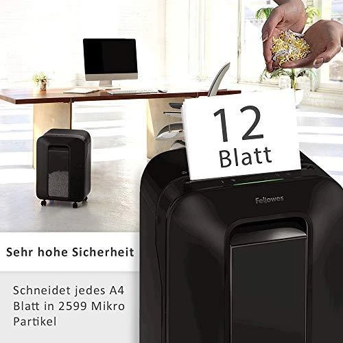 Fellowes Powershred popieriaus naikiklis LX201 juodas