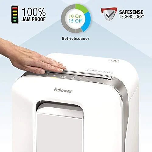 Fellowes Powershred popieriaus naikiklis LX201 baltas