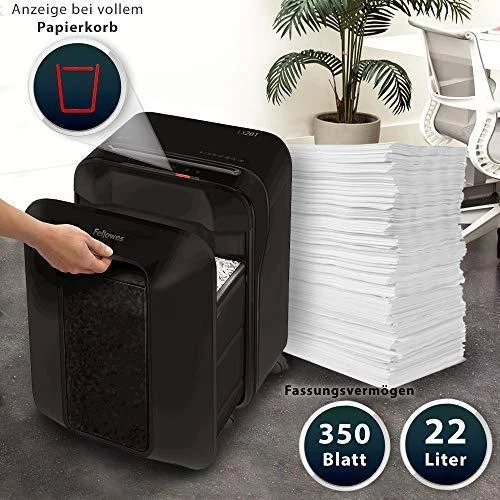 Fellowes Powershred popieriaus naikiklis LX201 juodas