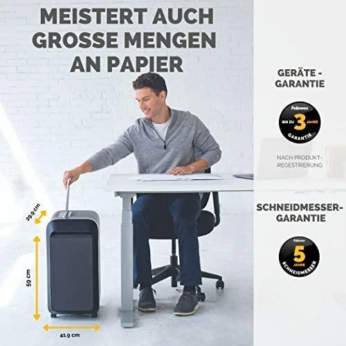 Fellowes MicroShred | LX221 | Juodas | Popieriaus smulkinimas | Kreditinių kortelių smulkinimas | Tradicinis